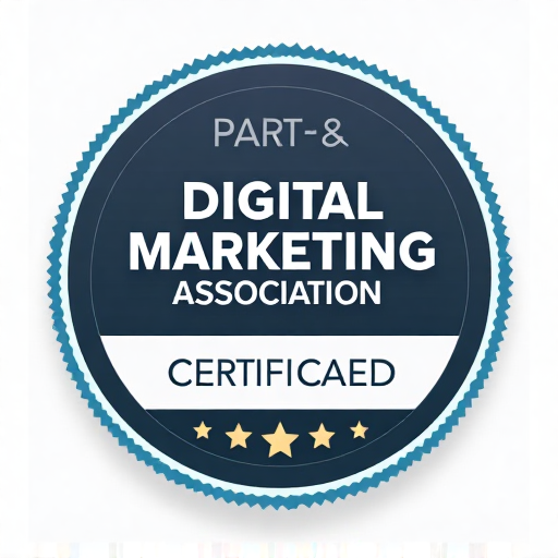 digital marketing association certification badge