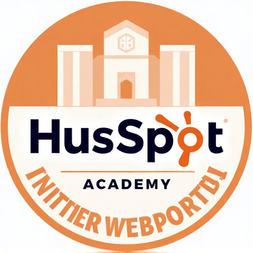 hubspot academy certification badge